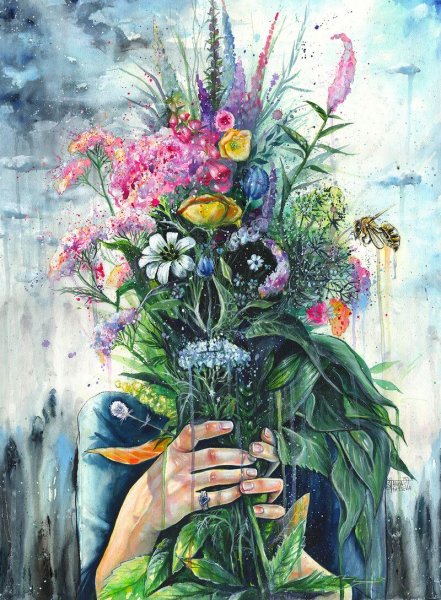 Цветы арт