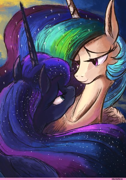 Принцесса Селестия и Луна Шиппинг