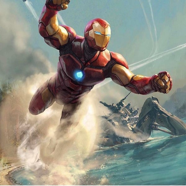 Марвел Железный человек арт