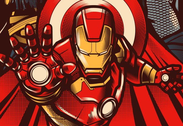 Железный человек арт