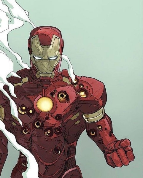 Тони Старк Железный человек комикс