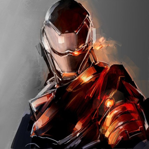 Железный человек фан арт