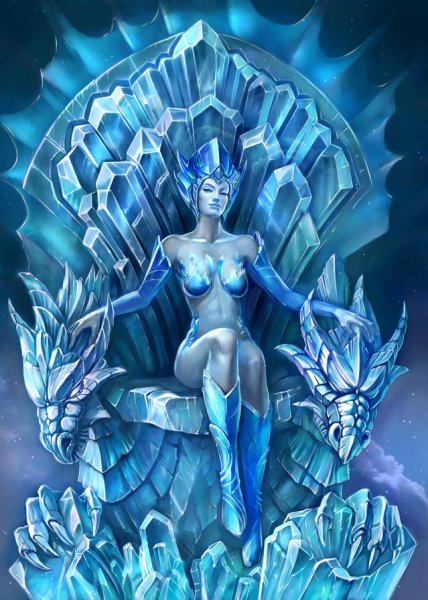 Kings Bounty дух льда Лина