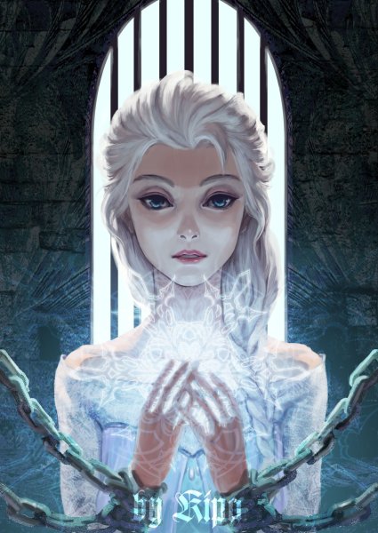 Королева Эльза и Снежная Королева