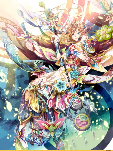 Аниме арт красочный