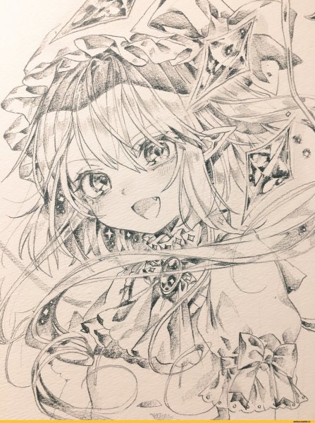 Аниме рисунки карандашом