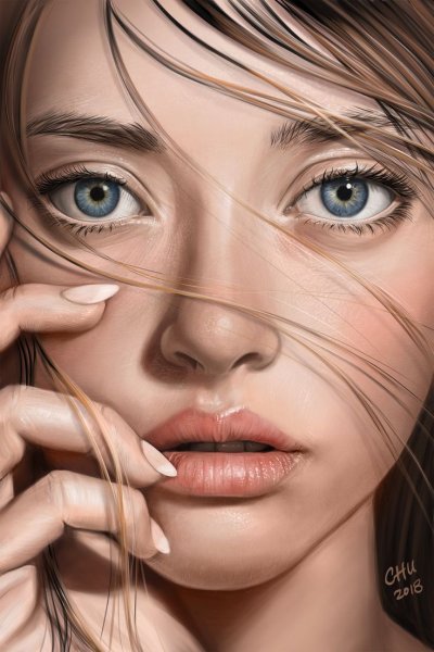 Портрет в прокриэйт