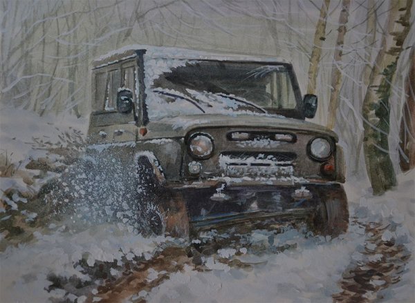 УАЗ Хантер арт