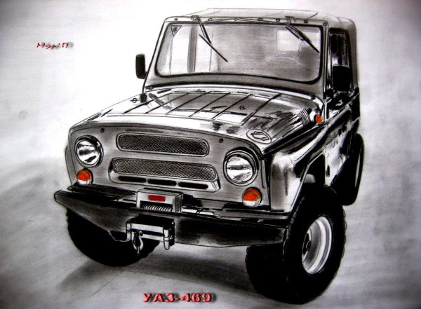 УАЗ 469 Рестайлинг арт