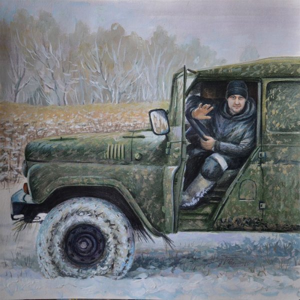 УАЗ Буханка и УАЗ 469 арт