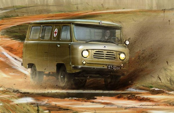 УАЗ 452 И УАЗ 469