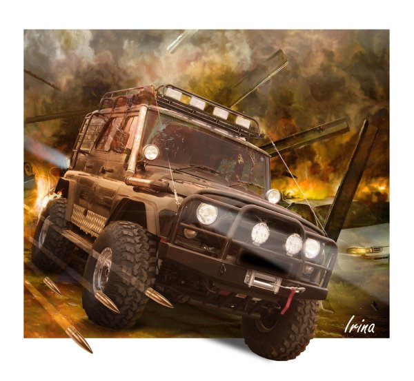 УАЗ Хантер арт