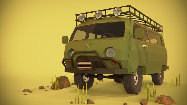Нива Low Poly