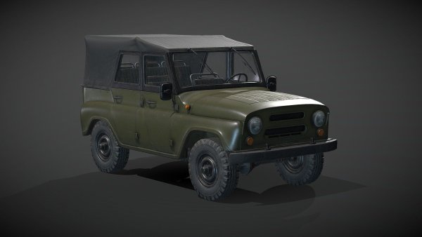 УАЗ 469 спереди