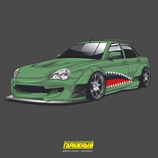 Лада Приора рокет Банни