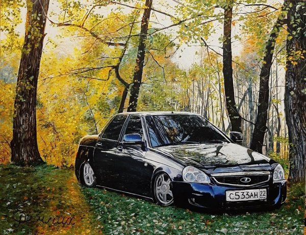 Лада в живописи