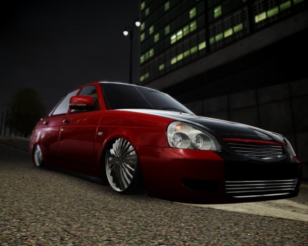 ВАЗ 2172 Lada Priora занижена