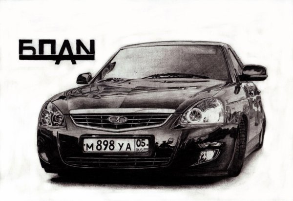 Рисунок Лады Приоры