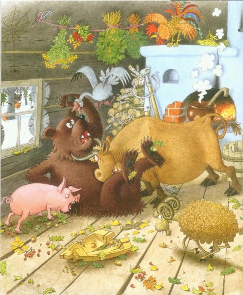 Зимовье зверей сказка