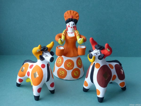 Бык Дымковский бык