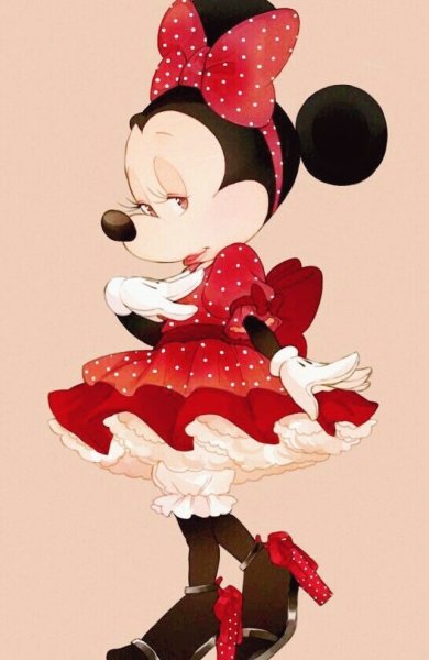 Микки Маус девушка