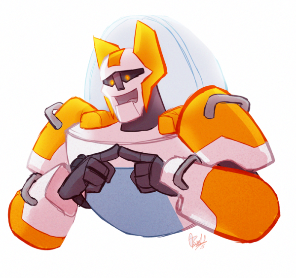 Трансформеры боты спасатели Блейдс арт