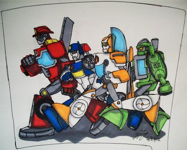 Боты спасатели Мегатрон