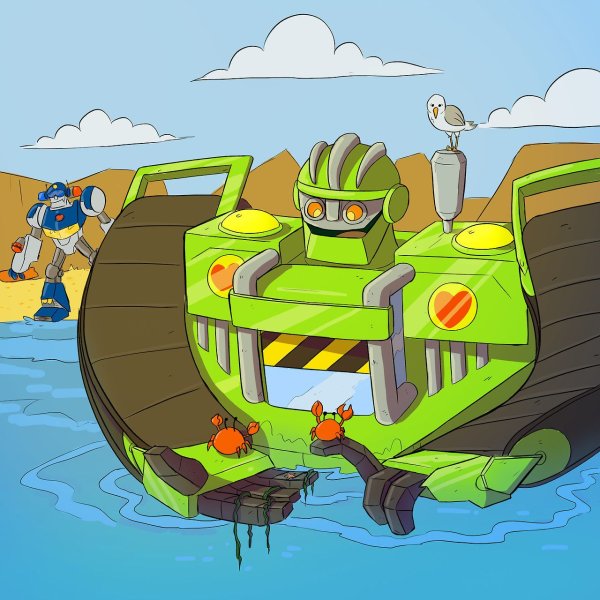 Трансформеры боты спасатели Академия болдер