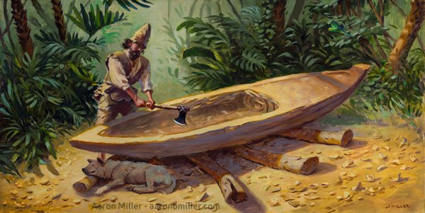 Робинзон Крузо на необитаемом острове