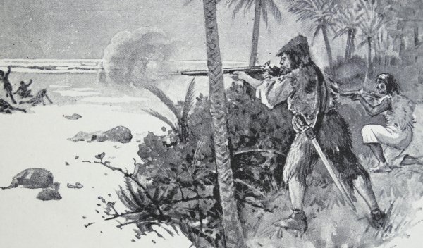 Остров из Робинзона Крузо