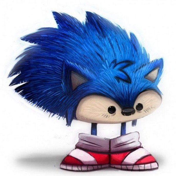 Голубой Соник еж