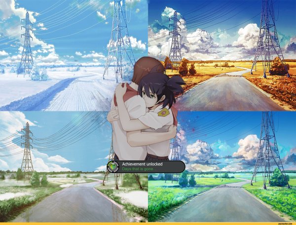 Бесконечным летом аниме