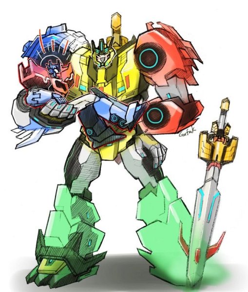 Трансформеры Бамблби и Гримлок