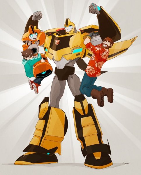 Гримлок и Бамблби