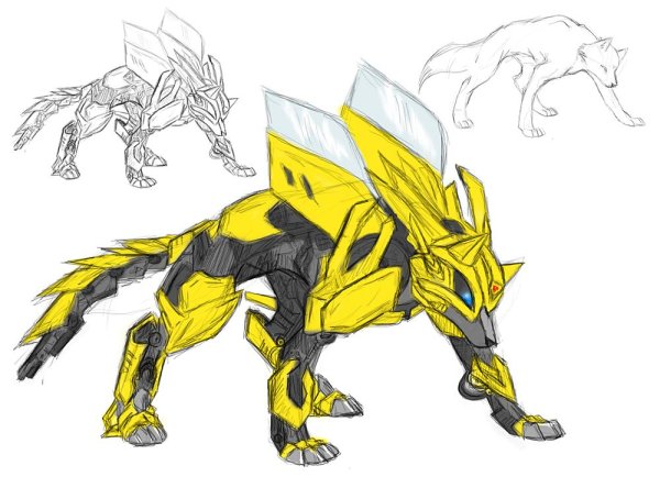 Бамблби волк