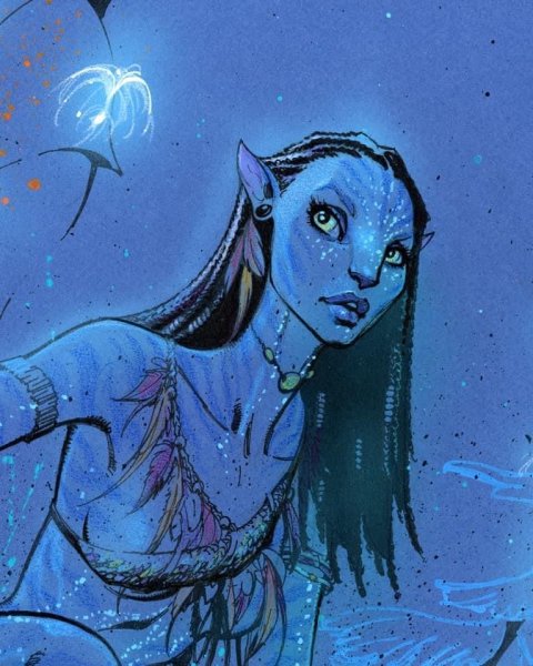 Аватар Нейтири арт