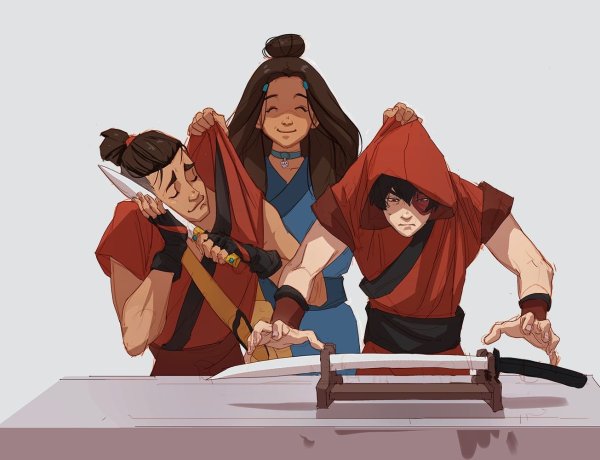 Повелитель стихий Зуко и Катара