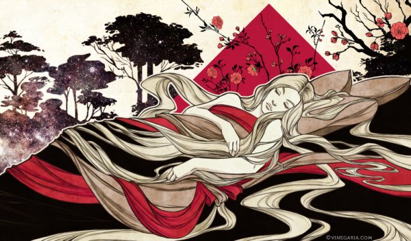 Спящая красавица арт