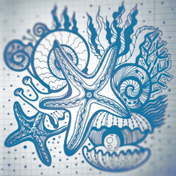 Морской орнамент