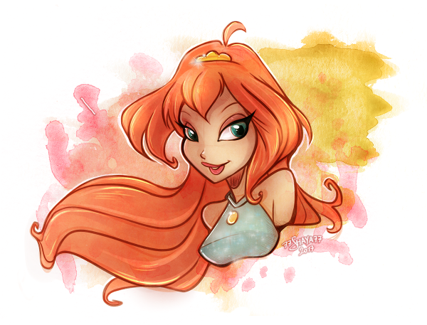 Винкс Блум арт