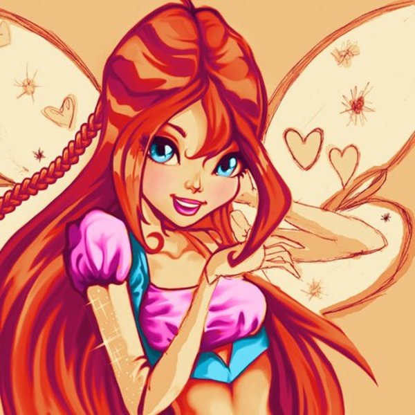 Винкс Блум арт