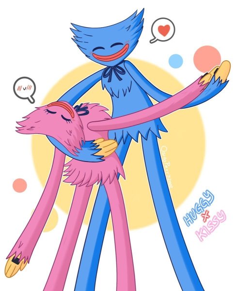 Кисси Мисси и Хагги Вагги арт