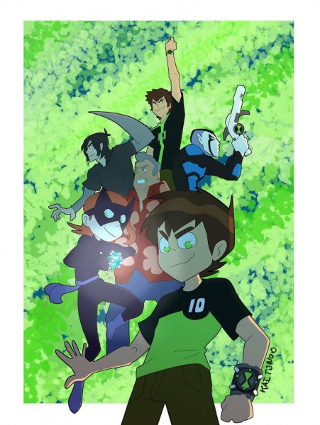 Бен 10 арт Бен