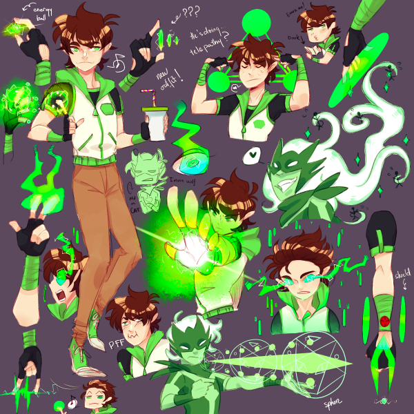 Бен Теннисон аниме