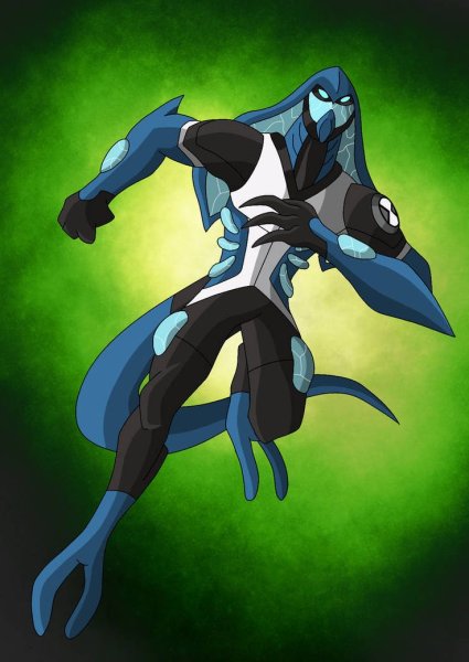 Бен Тен арт пришельцы