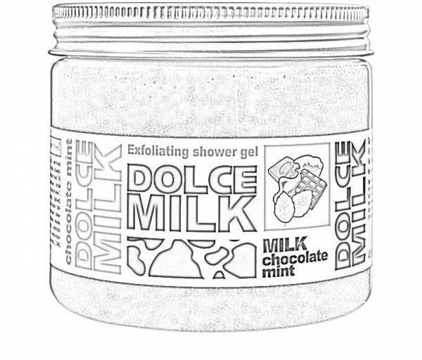 Шампунь Dolce Milk разукрашка
