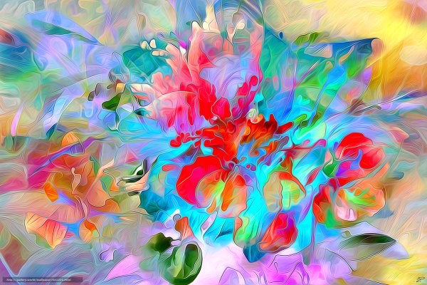 Фантазийные цветы