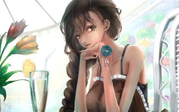 Аниме женщина