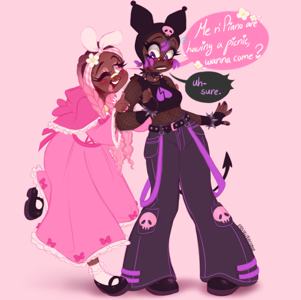 Куроми и май Мелоди хуманизация