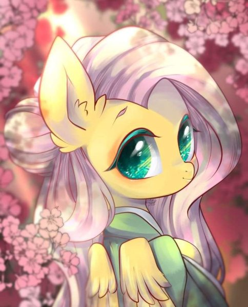 MLP Флаттершай Art